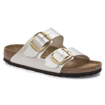 Birkenstock Arizona Big Buckle BirkoFlor - Graceful Pearl White